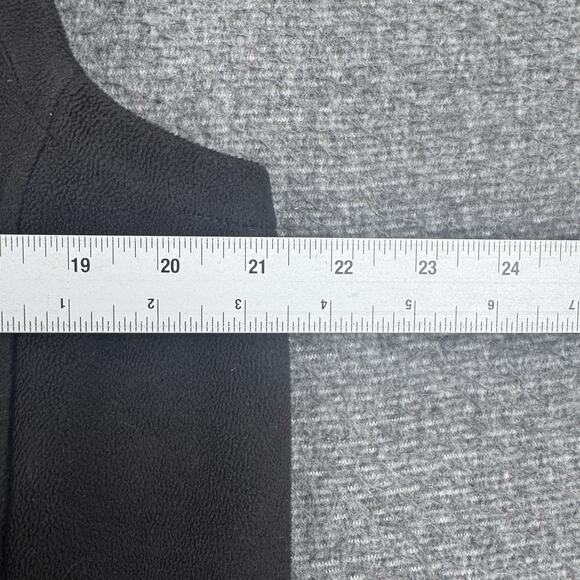 Vintage The North Face Fleece Vest Men's Medium Black Outdoor Windwall Y2K - Picture 6 of 8